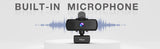 FIFINE 1440p Full HD PC Webcam with Microphone, tripod, for USB Desktop & Laptop,Live Streaming Webcam for Video Calling-K420