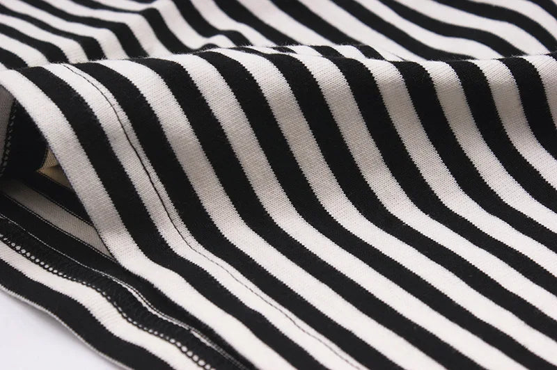 Men’s Striped Cotton Slim Fit T-Shirt