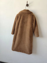 Luxury Faux Rabbit Fur Winter Overcoat