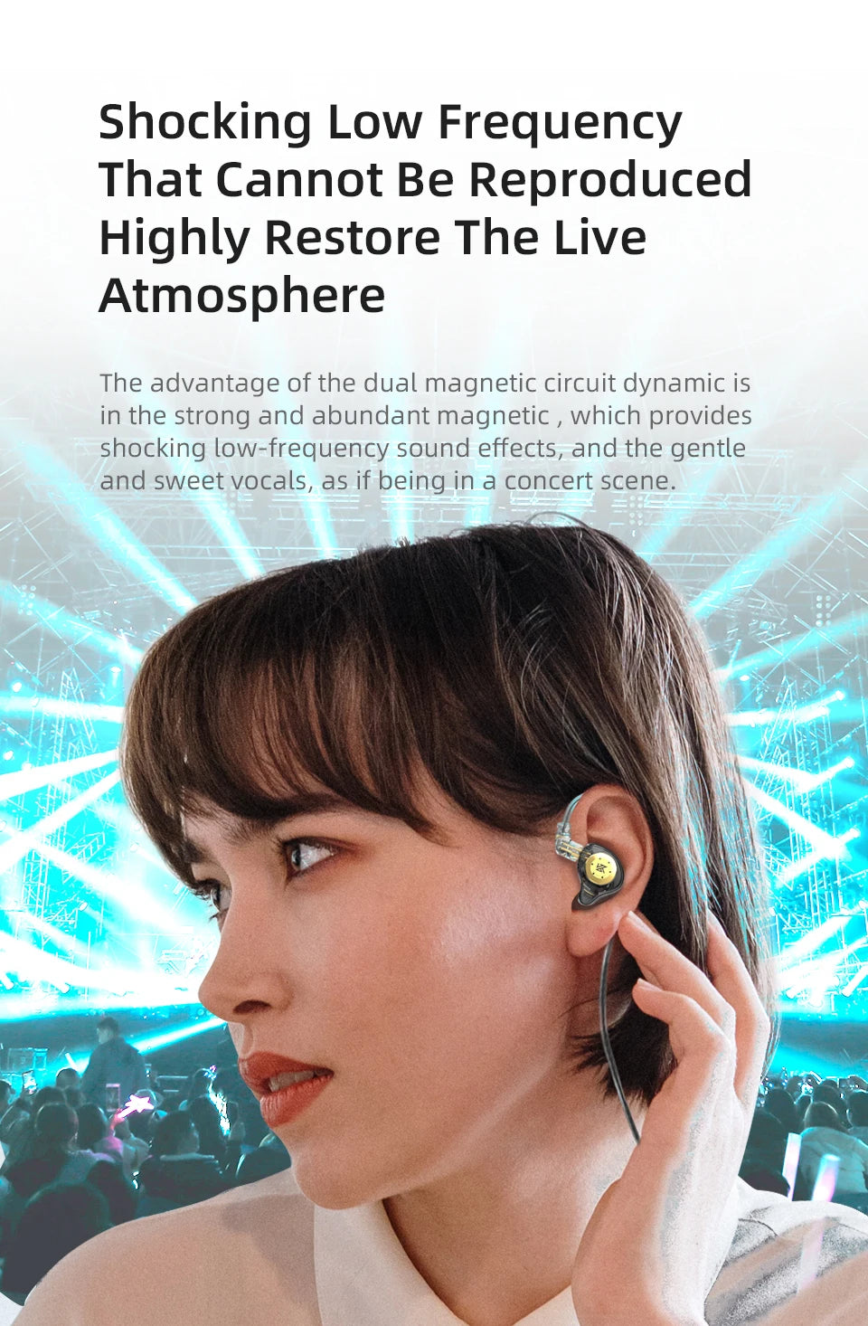 KZ EDX Pro Wired In-Ear Monitor Earphones | HiFi