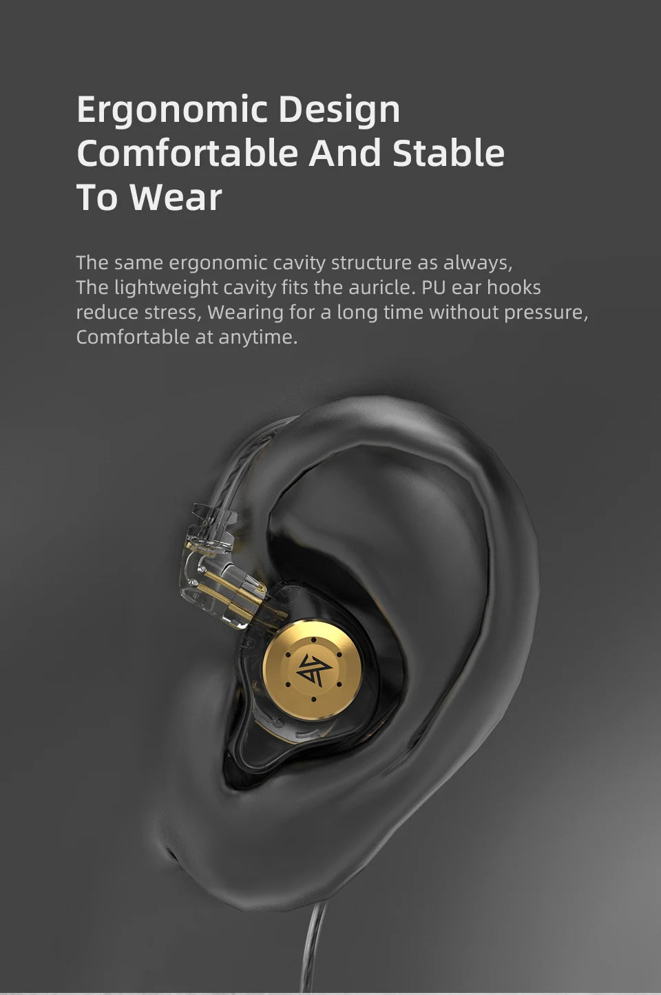 KZ EDX Pro Wired In-Ear Monitor Earphones | HiFi