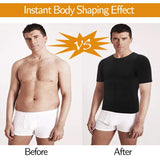 1/2 PCS Men Body Shaper T-Shirt Slimming Shapewear Corrective Posture Belly Control Compression Man Modeling Underwear Corset
