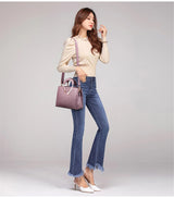 GENUINE VANDERWAH High Quality Pu Leather Casual Tote Luxury Handbags Women Bags Designer Shoulder Crossbody Bags for Women 2025