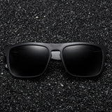 GM New Arrivals Black Wooden Polarized Sunglasses for Men Bamboo Sunglasses Red UV400 Lenses Fashion Driving Shades Carton S5523