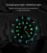 ADDIESDIVE H3 Ceramic Bezel Diver Watch | 200M | BGW9 Luminous