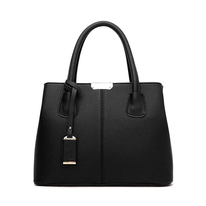 Luxury Women’s PU Leather Designer Tote – Versatile Fashion Shoulder Bag