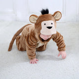 Umorden Baby & Toddler Animal Romper | Cozy Plush Cartoon Coverall