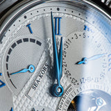 SUGESS 40mm Tourbillon Moonphase Watch | Seagull ST8007