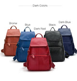 Zency Stylish White Black Genuine Leather Women Backpack A++ Quality Anti-theft Large Capacity Knapsack Travel Designer Rucksack