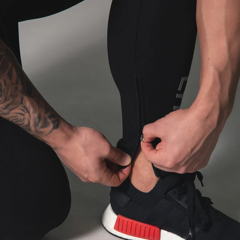 Men's Cotton Blend Elastic Waist Sweatpants