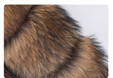 Luxury Women’s Real Raccoon & Fox Fur Jacket | Premium Winter Outerwear