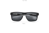 KDEAM New Polarized Men's Sunglasses Square Outdoor Photochromic Sun Glasses Women Non-Slip Nose Pad Full Accessories Included