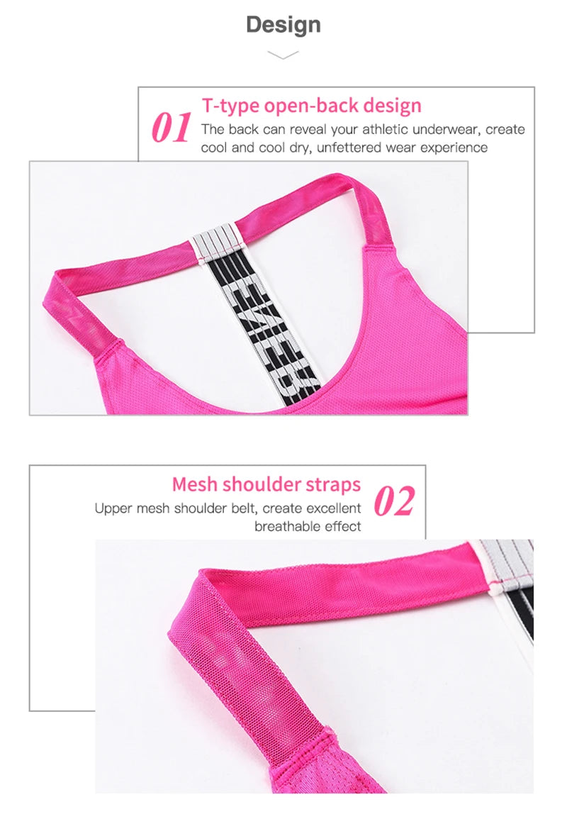Open-Back Activewear Workout Tank