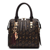 Elegant Tassel PU Leather Tote