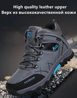 Waterproof Winter Leather Hiking Boots