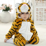 Umorden Baby & Toddler Animal Romper | Cozy Plush Cartoon Coverall