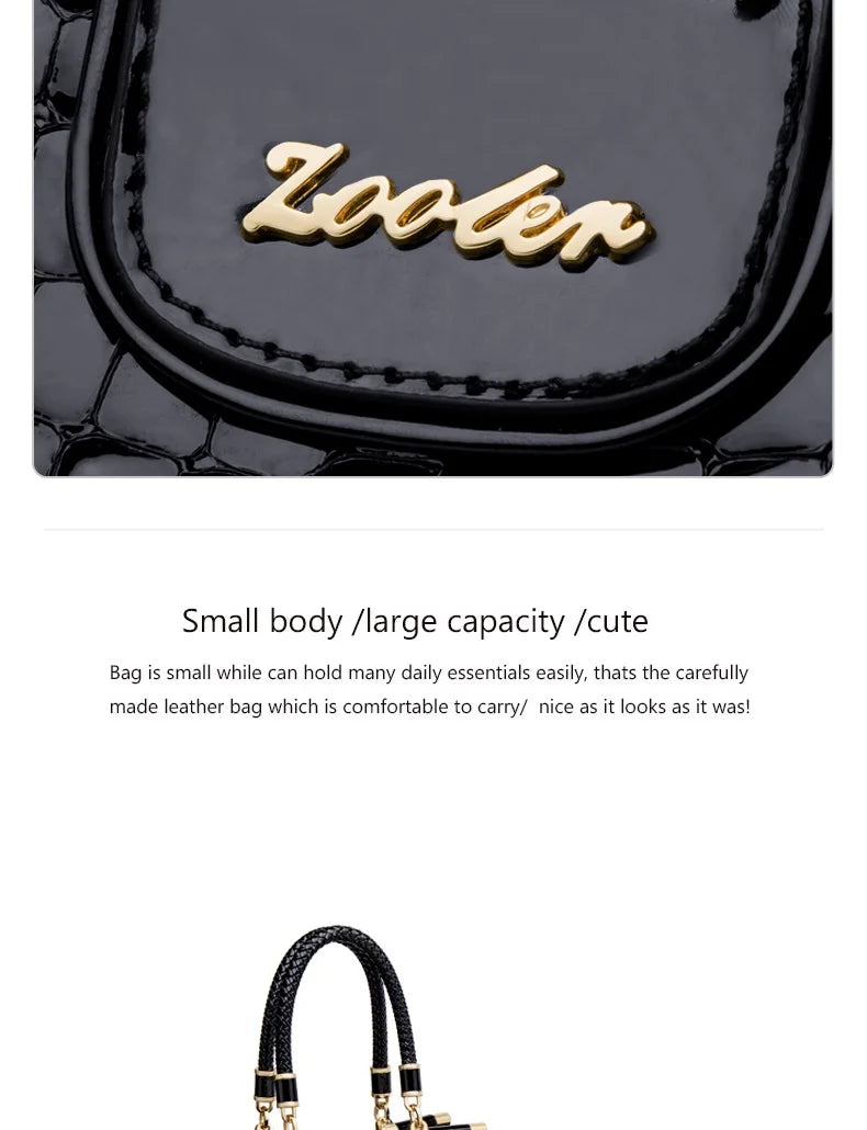 Hot Cow Skin Bag！ZOOLER Handmade Full Real Cow Leather Handbags Soft Skin Genuine Leather Bag Costly Women Fashion Bags #QS220