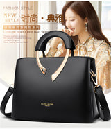 GENUINE VANDERWAH High Quality Pu Leather Casual Tote Luxury Handbags Women Bags Designer Shoulder Crossbody Bags for Women 2025