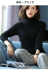 Women's Collared Knit Pullover Sweater