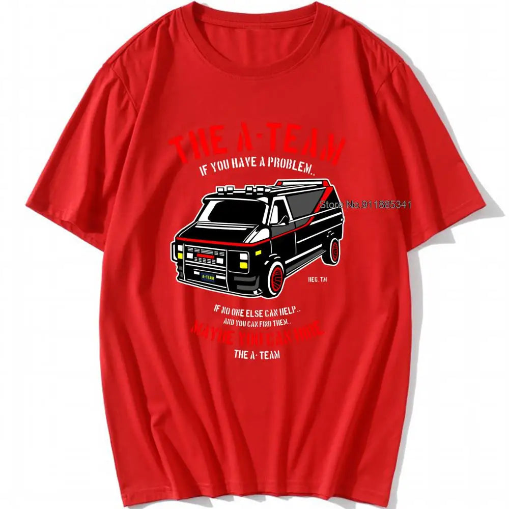 The A-Team Van Graphic Cotton T-Shirt