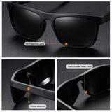 GM New Arrivals Black Wooden Polarized Sunglasses for Men Bamboo Sunglasses Red UV400 Lenses Fashion Driving Shades Carton S5523