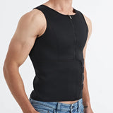 Men Body Shaper Waist Trainer Sauna Suit Sweat Vest Slimming Underwear Weight Loss Shirt Fat Burner Workout Tank Tops Shapewear