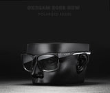 KDEAM New Polarized Men's Sunglasses Square Outdoor Photochromic Sun Glasses Women Non-Slip Nose Pad Full Accessories Included
