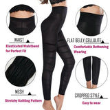 Anti-Cellulite Compression Leggings – High Waist Tummy Control & Thigh Slimming Body Shaper