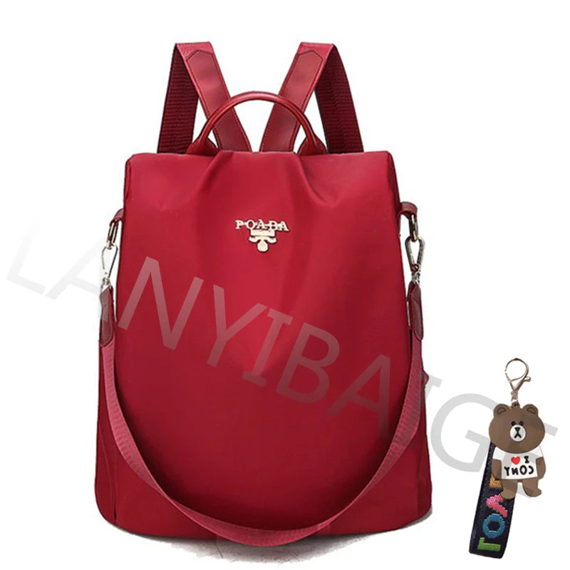 Women's Oxford Backpack with Organizer Pockets