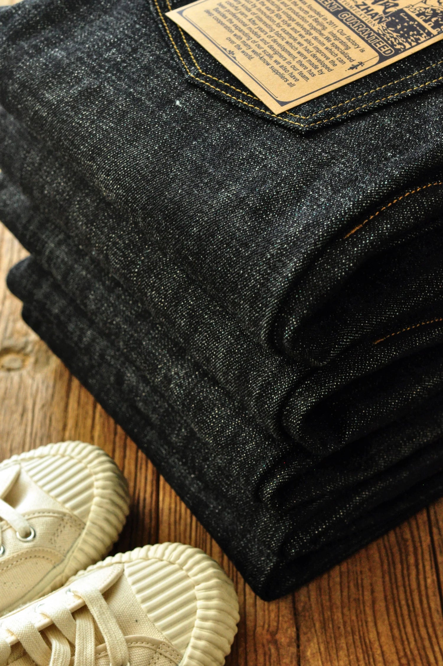 SauceZhan 308XX-BO Wind | Furinkazan Selvedge Denim Jeans