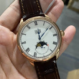 Sugess Watch Tianjin ST25 Automatic Mechanical Movement Real Moonphase Men Watches Luxury Wristwatch Retro Reloj Hombre Sapphire
