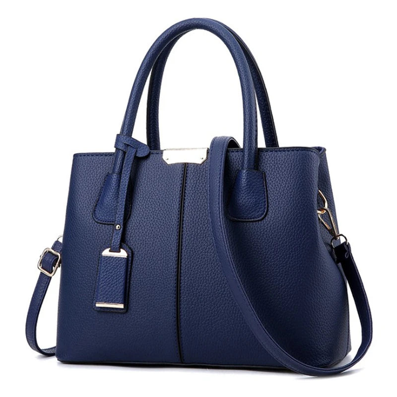 Luxury Women’s PU Leather Designer Tote – Versatile Fashion Shoulder Bag