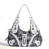 Vintage Bag Women Handbags Brown Leopard Shoulder Bag Top-handle Handbag Fashion Satchel Dumpling Shoulder Bag Tote Hobos