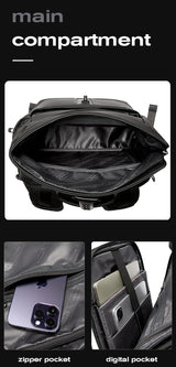 BANGE Unique Men Anti theft Waterproof Laptop Backpack 15.6 Inch Daily Work Business Backpack School back pack mochila for women