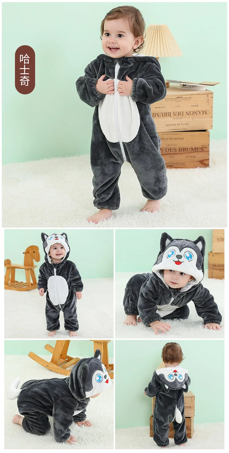 Cozy Lion King Baby Kigurumi Jumpsuit