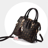 Elegant Tassel PU Leather Tote