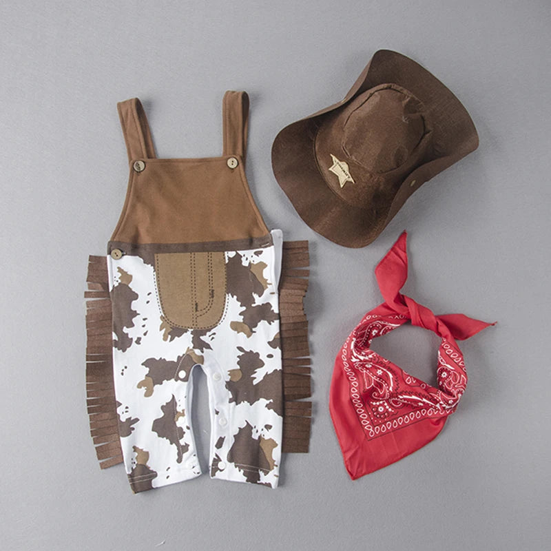 Baby Cowboy Adventure Romper