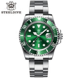 SD1953 Hot Selling Ceramic Bezel 41mm Steeldive 30ATM Water Resistant NH35 Automatic Mens Dive Watch