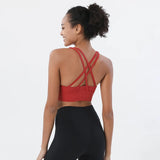 Women's Yoga Set with Sports Bra & High-Waist Leggings
