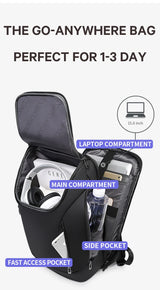 BANGE Business Backpacks Laptop 15.6 inch Multifunctional WaterProof Big Capacity Daily Work Male Backpack School Bag Mochila