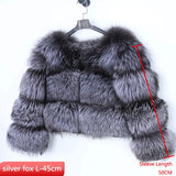 Luxury Women’s Real Raccoon & Fox Fur Jacket | Premium Winter Outerwear