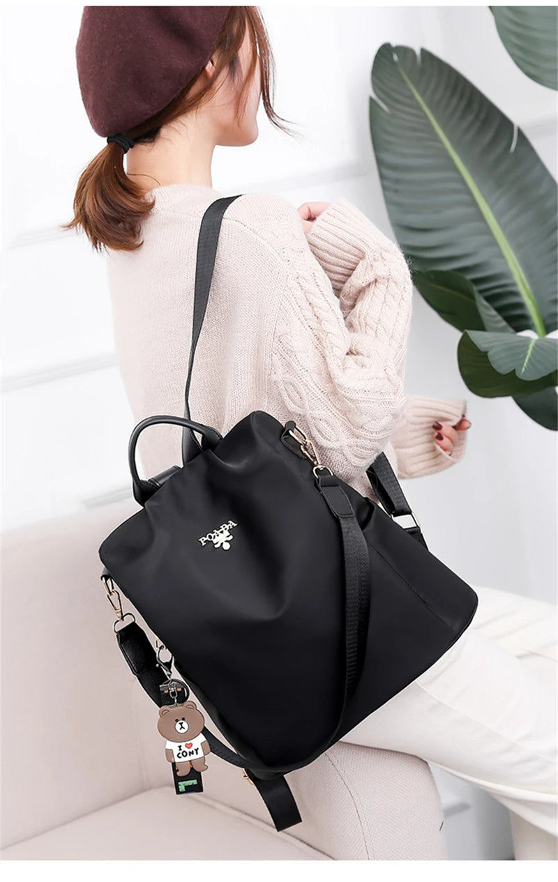 Women's Oxford Backpack with Organizer Pockets