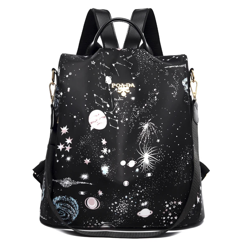 Women's Oxford Backpack with Organizer Pockets
