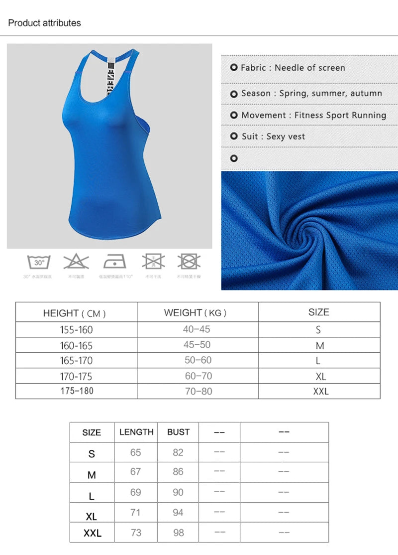 Open-Back Activewear Workout Tank