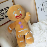 Gingerbread Man Plush Toy – Soft Stuffed Doll Gift