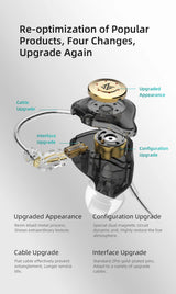 KZ EDX Pro Wired In-Ear Monitor Earphones | HiFi