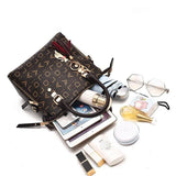 Elegant Tassel PU Leather Tote