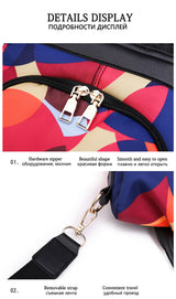 Women's Oxford Backpack with Organizer Pockets
