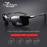 Cook Shark Polarized Aluminium Sunglasses for Men