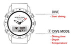 NORTH EDGE Gavia 2 Men's Dive & Adventure Watch
